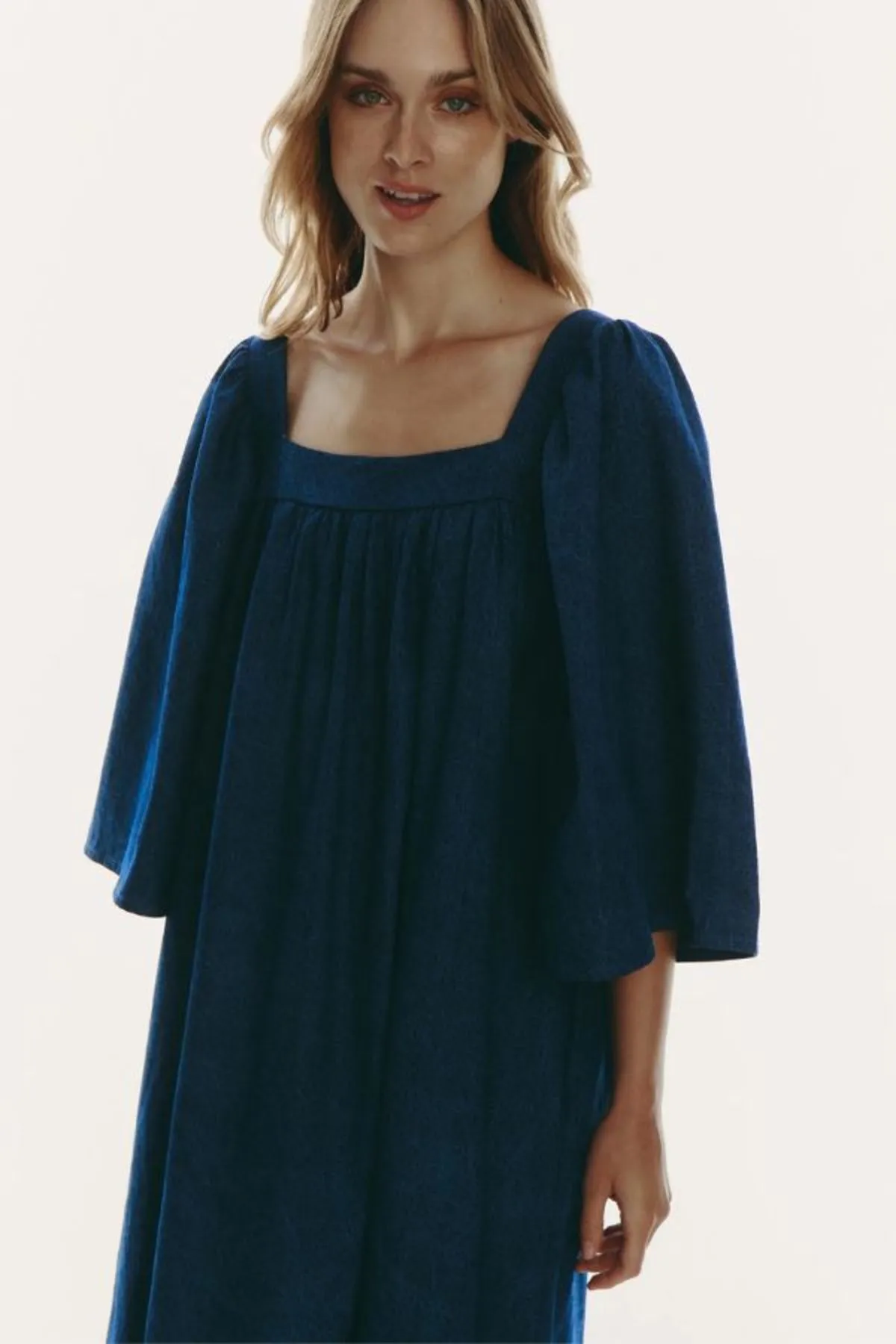 Geenah Dress - Denim