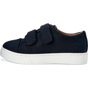 GENTS by Age of Innocence Robby 2.0 Trim Wool Leather Sneakers, Navy