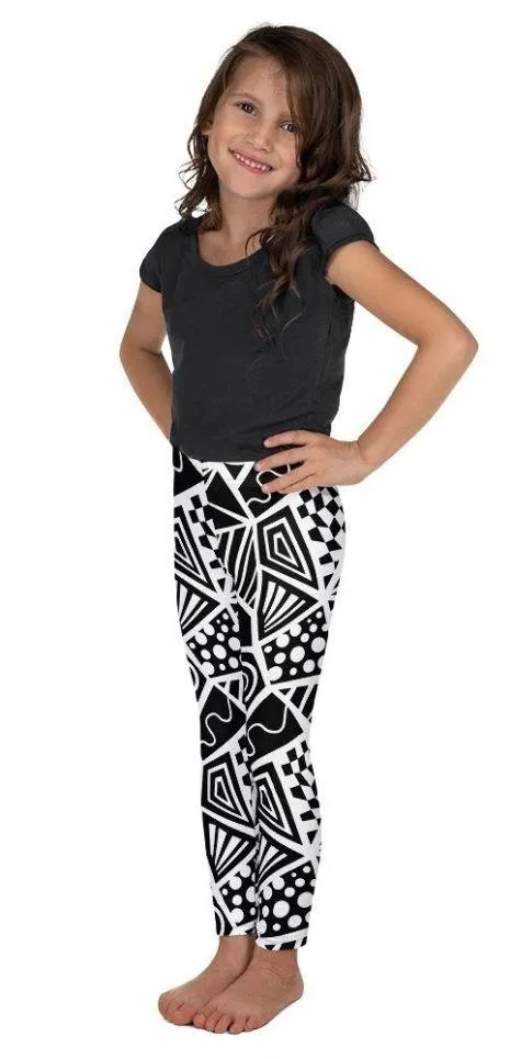 Geometric Shape Kid's Leggings