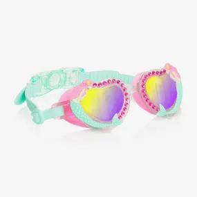 Girls Pink Mermaid Swimming Goggles