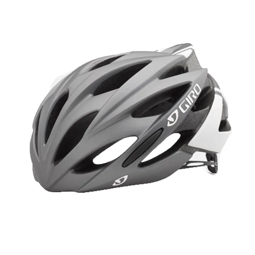 Giro Savant Road Helmet - Matt Titanium-White