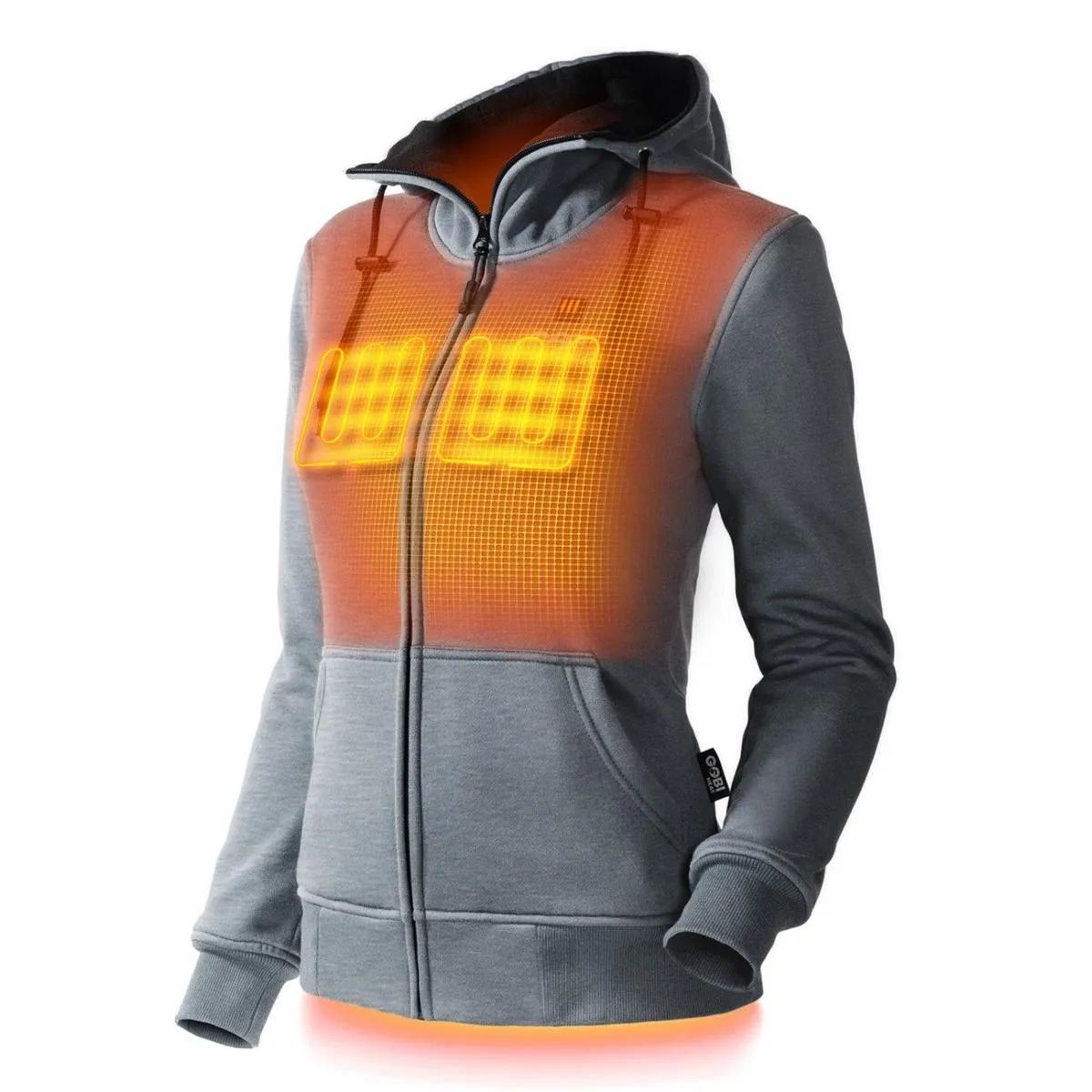 Gobi Heat Women's Ridge 3 Zone Heated Hoodie