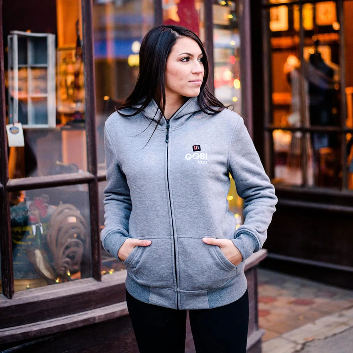 Gobi Heat Women's Ridge 3 Zone Heated Hoodie