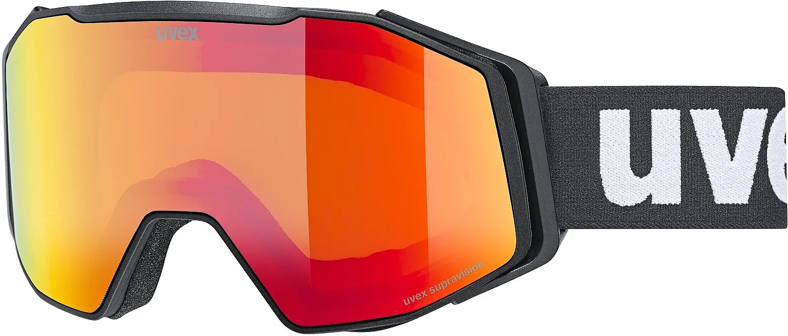 goggles Uvex Gravity FM - S5505412030/Black Matt/Mirror Red/Clear