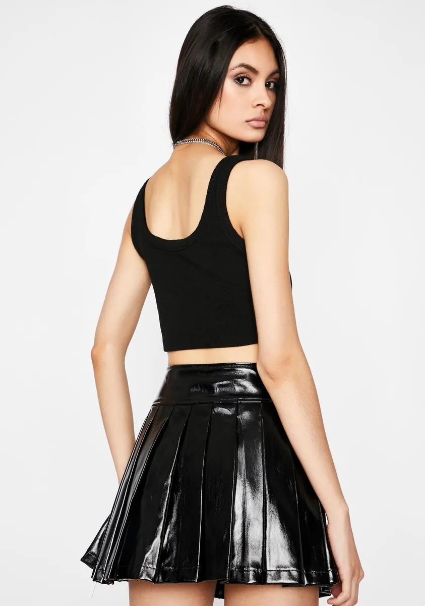 Going Rogue Pleated Skirt-