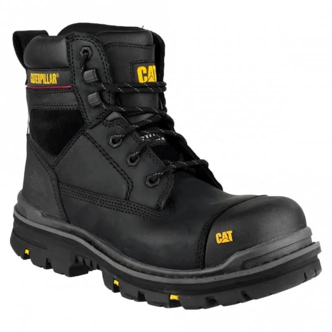 Gravel 6" S3 Safety Boot Black - Wide Fitting