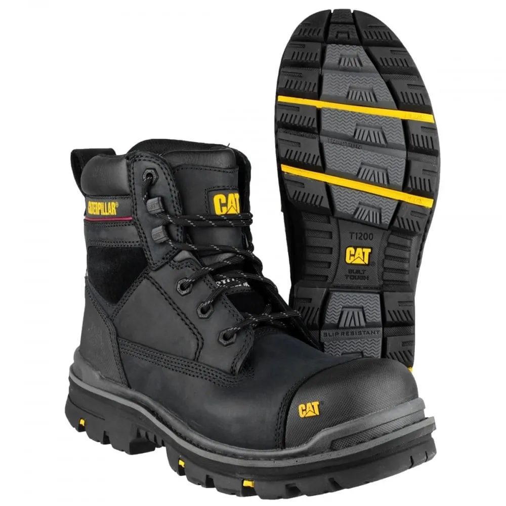 Gravel 6" S3 Safety Boot Black - Wide Fitting