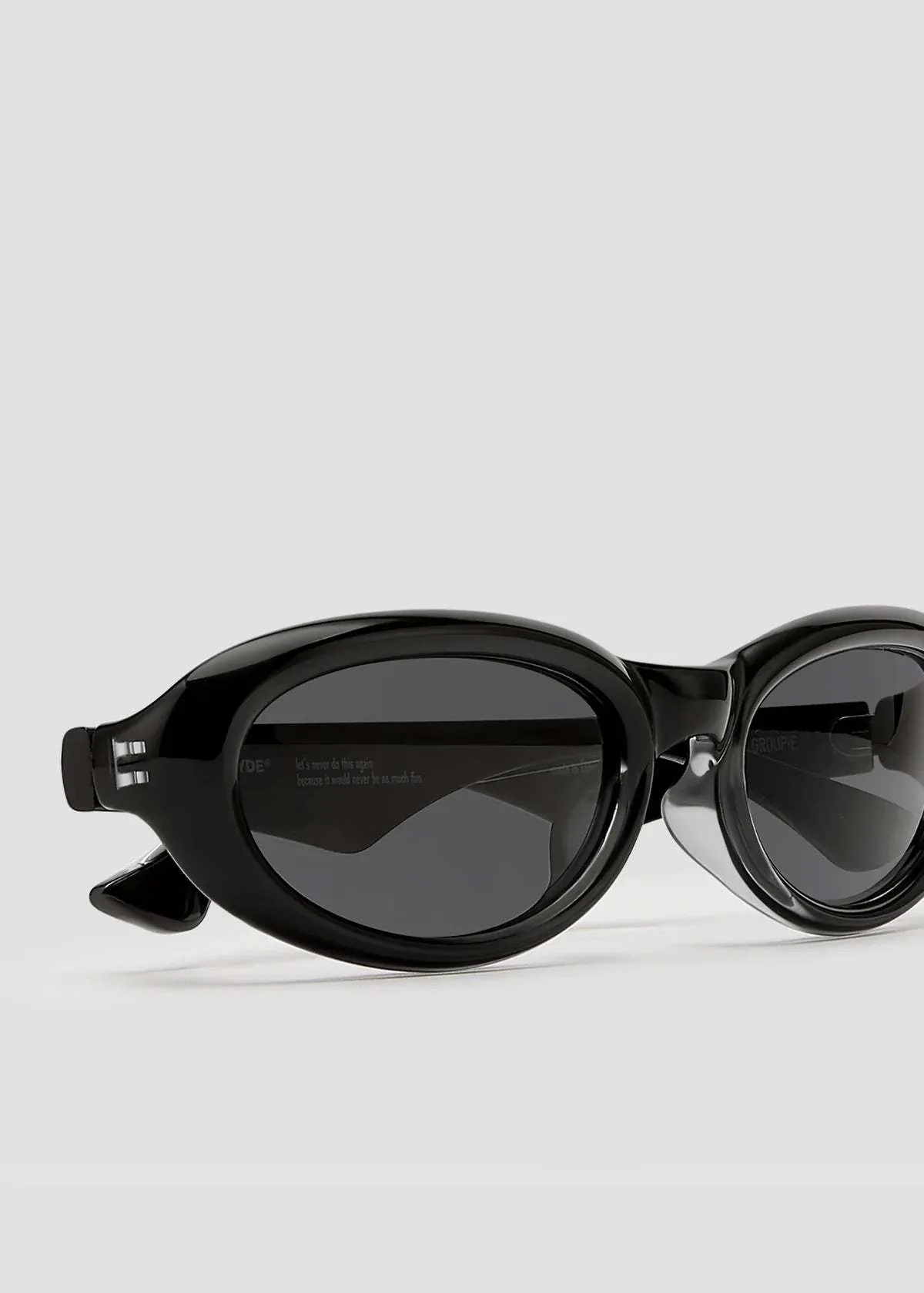 Groupie Sunglasses - Black/Black