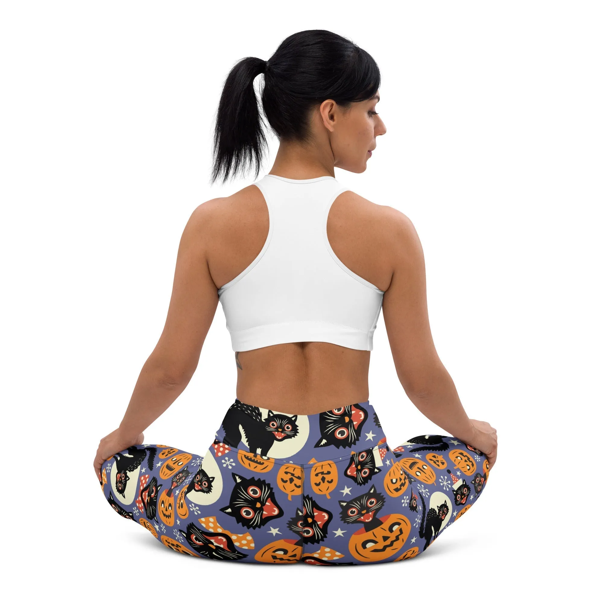 Halloween Print Yoga Leggings