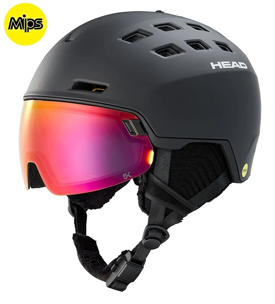 helmet Head Radar 5K Mips Visor - Black