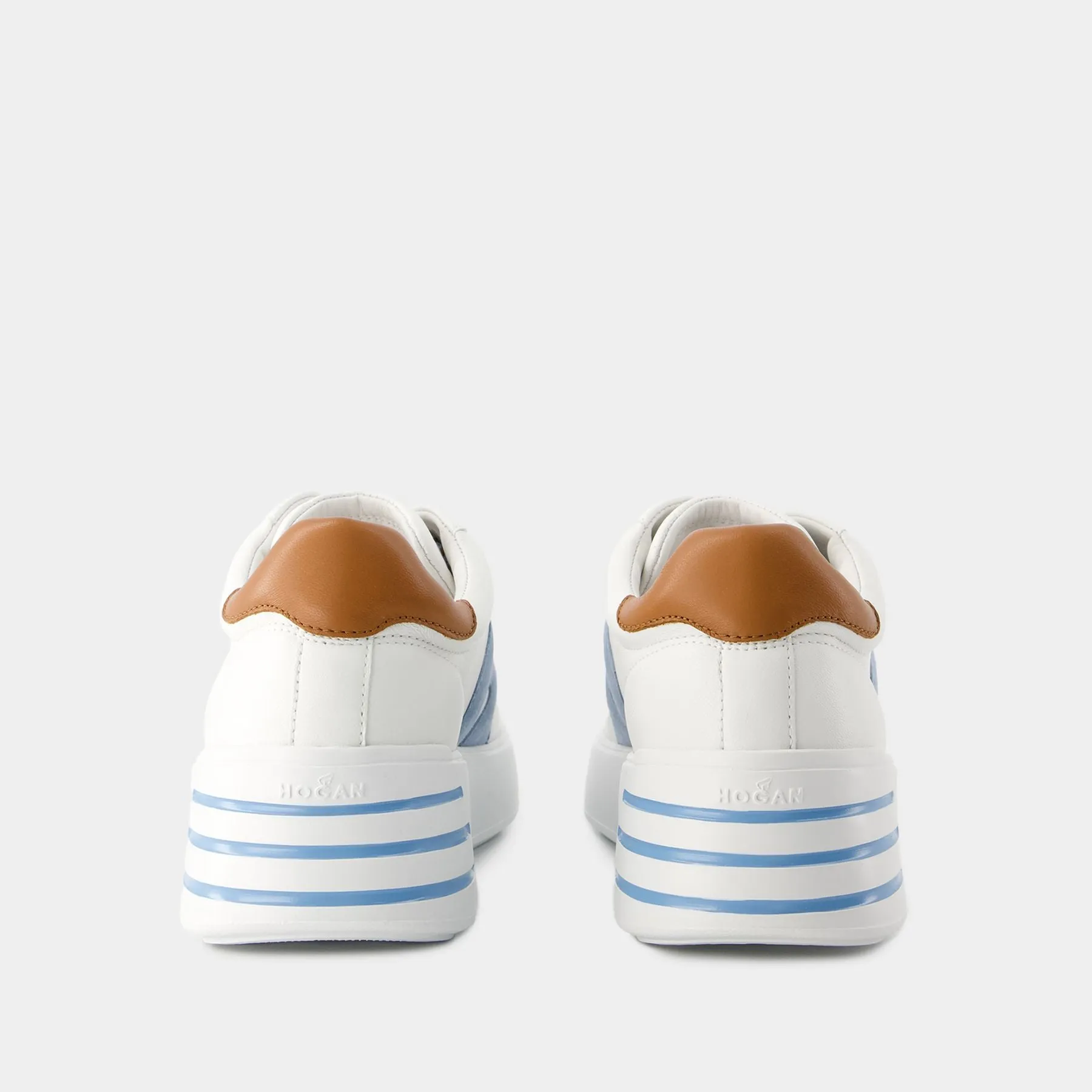 Hogan  Rebel H Sneakers - Hogan - Leather - White