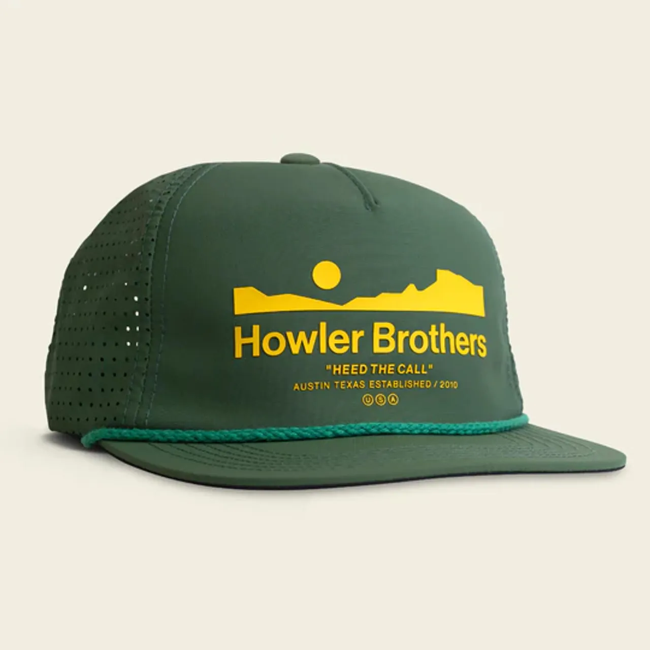 Howler Bros Arroyo Strapback Hat - Green