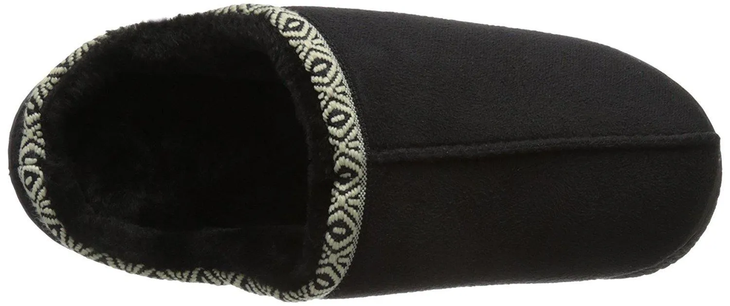 Isotoner Men's Microsuede Hoodback Slipper