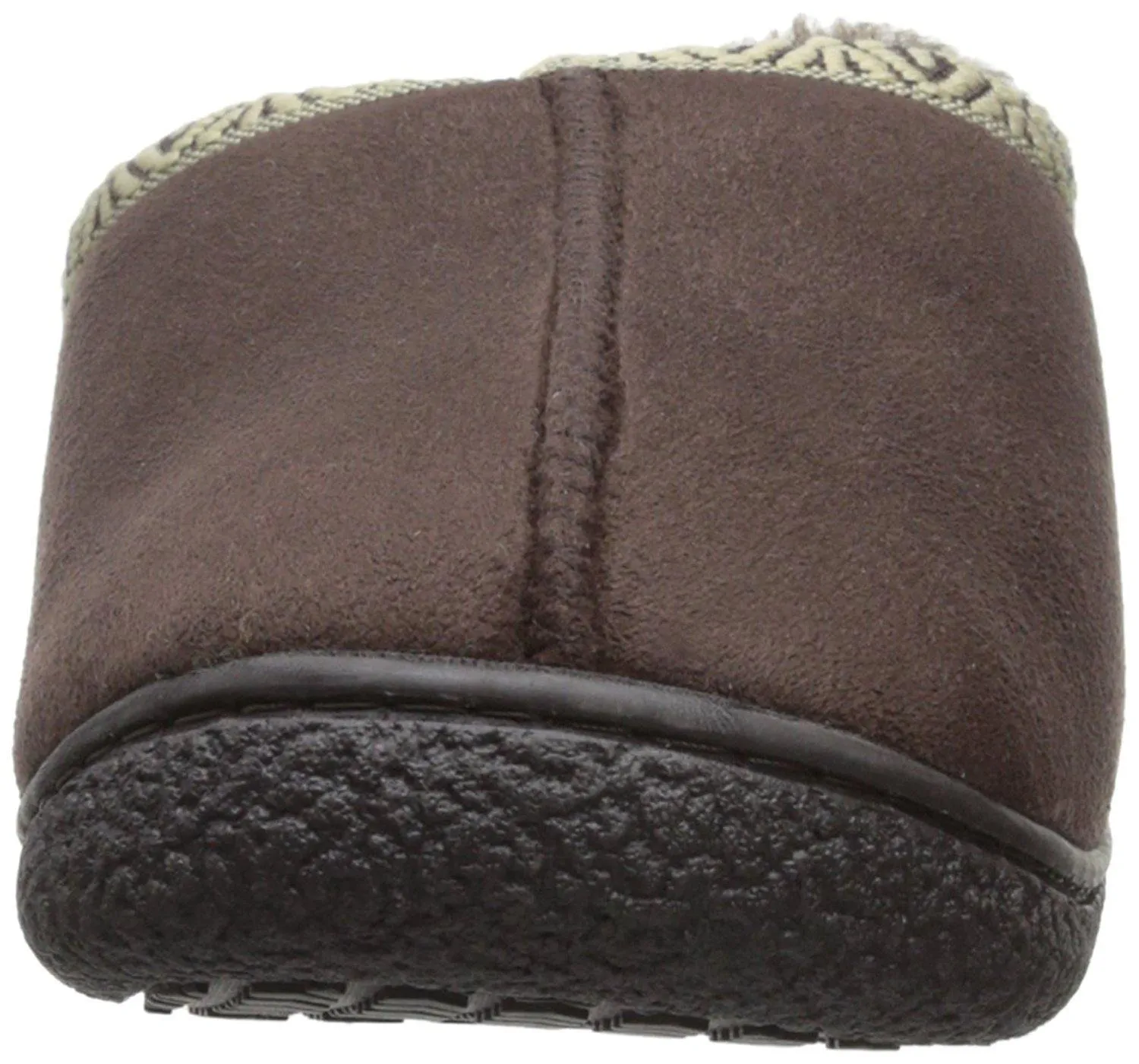 Isotoner Men's Microsuede Hoodback Slipper