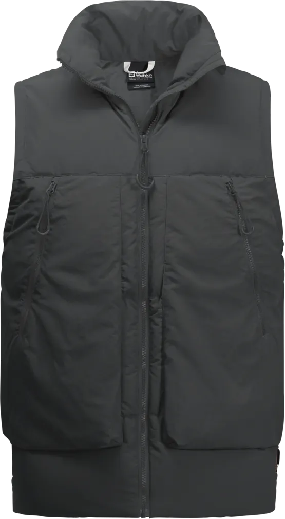 Jack Wolfskin Unisex Dellbrueck Vest Granite Black | Buy Jack Wolfskin Unisex Dellbrueck Vest Granite Black here | Outnorth