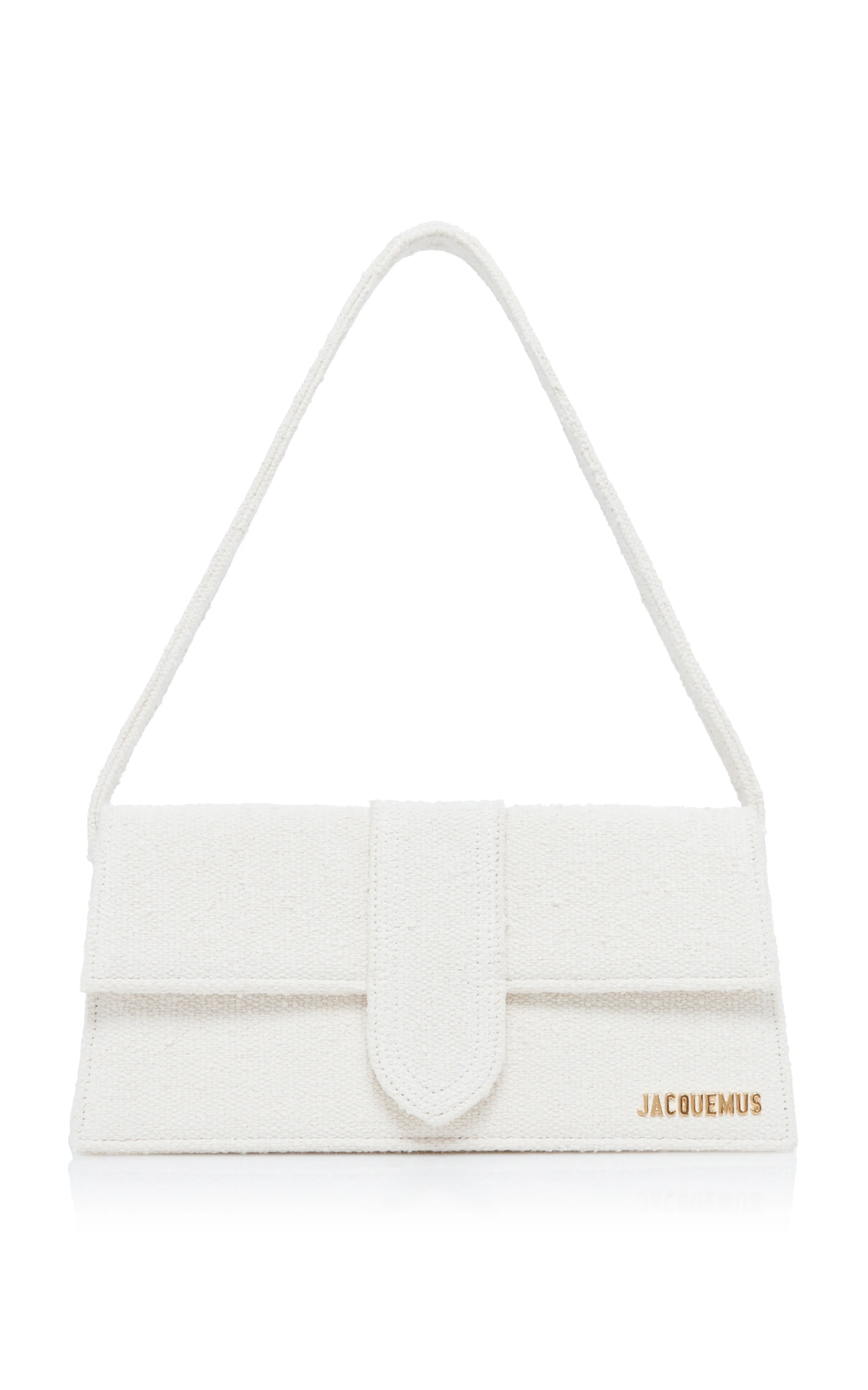 Jacquemus Le Bambino Long Cotton-Boucle Shoulder Bag