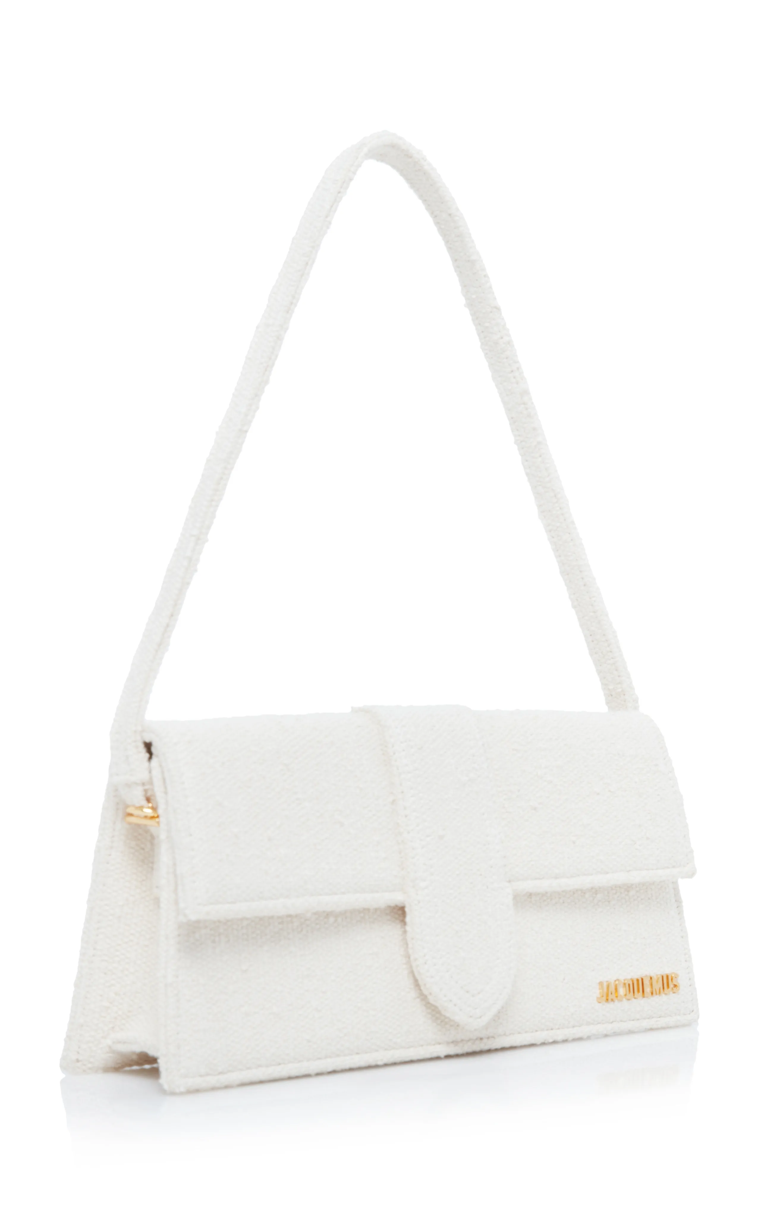 Jacquemus Le Bambino Long Cotton-Boucle Shoulder Bag