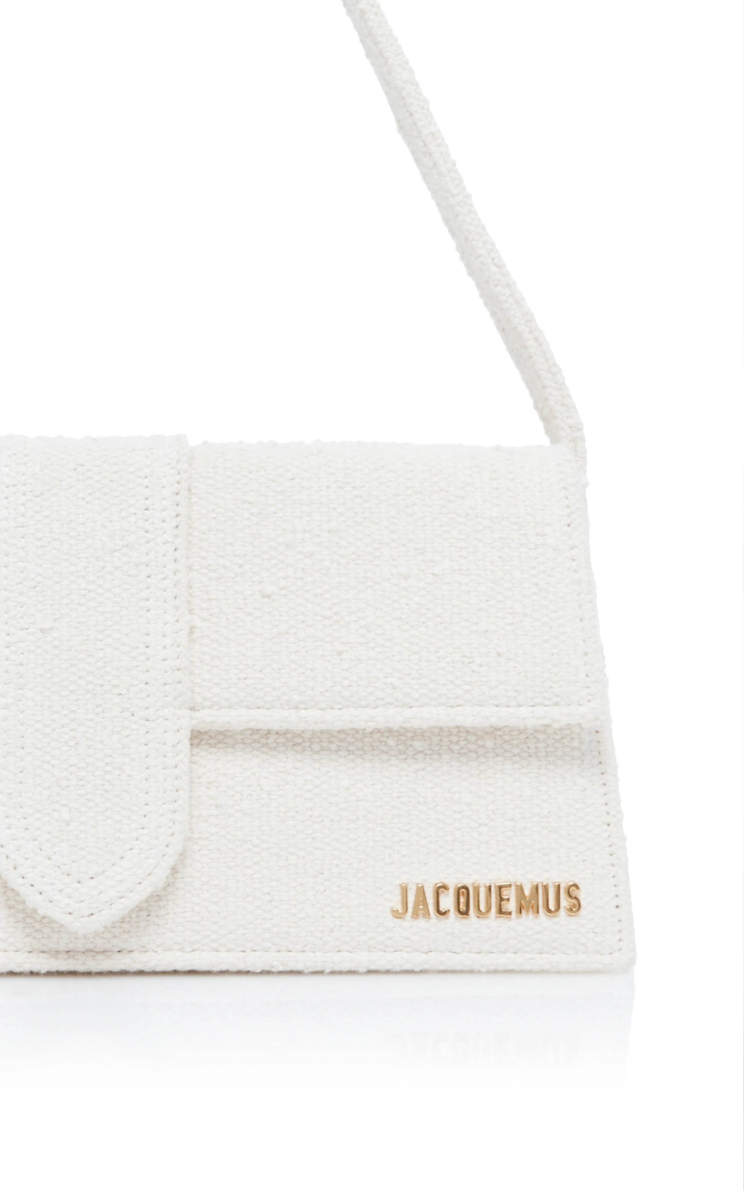 Jacquemus Le Bambino Long Cotton-Boucle Shoulder Bag