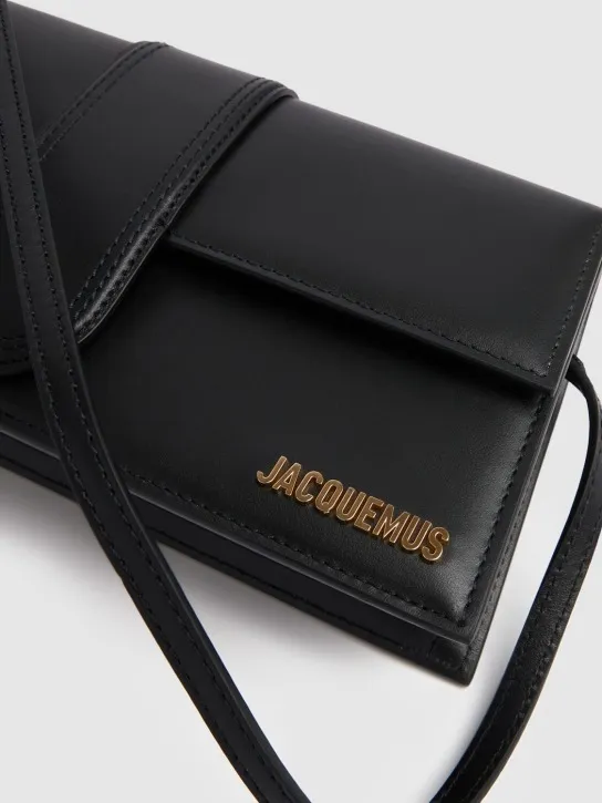 Jacquemus   Le Bambino long smooth leather bag 