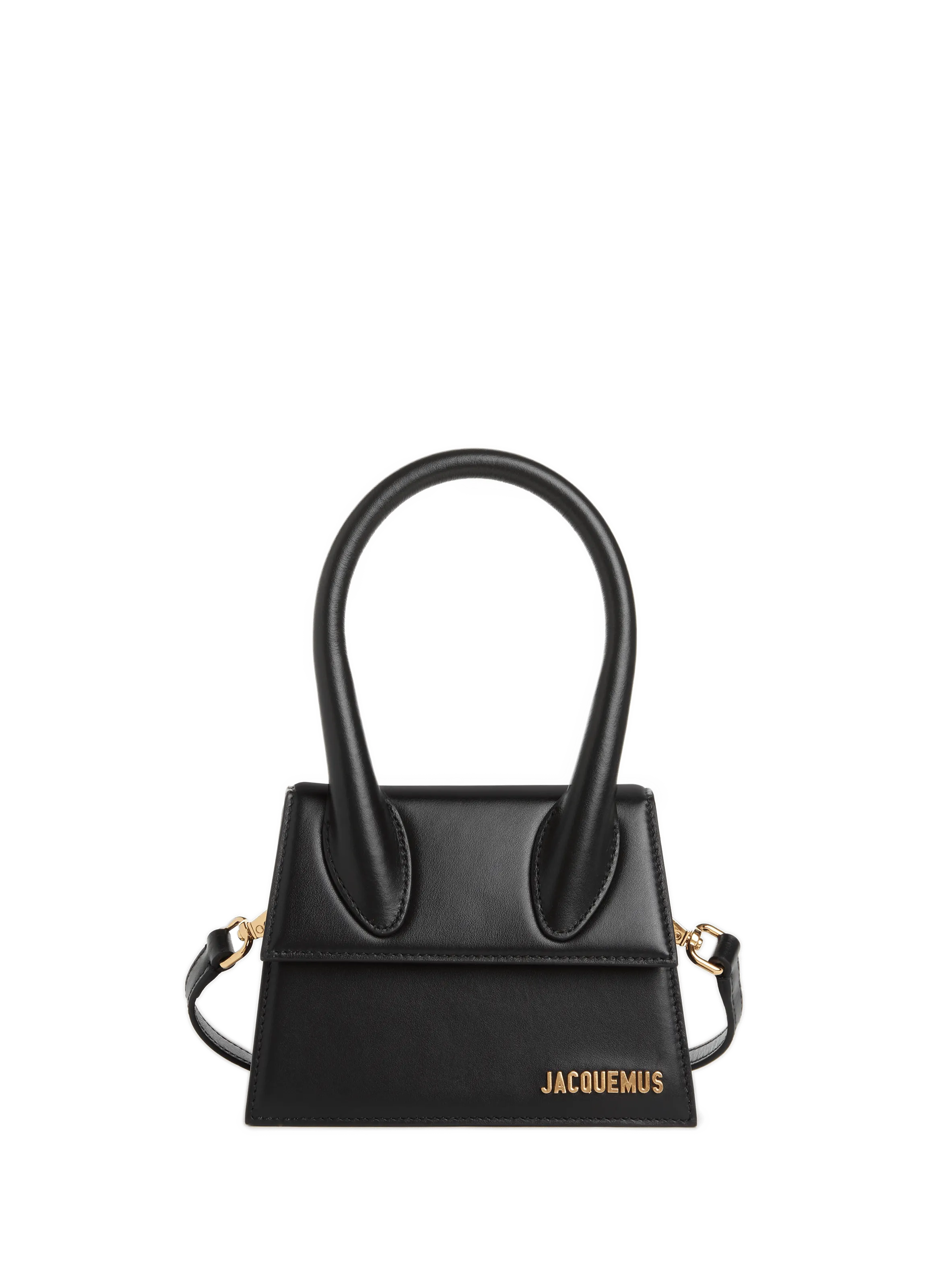 JACQUEMUS  Le Chiquito Moyen leather bag - Black