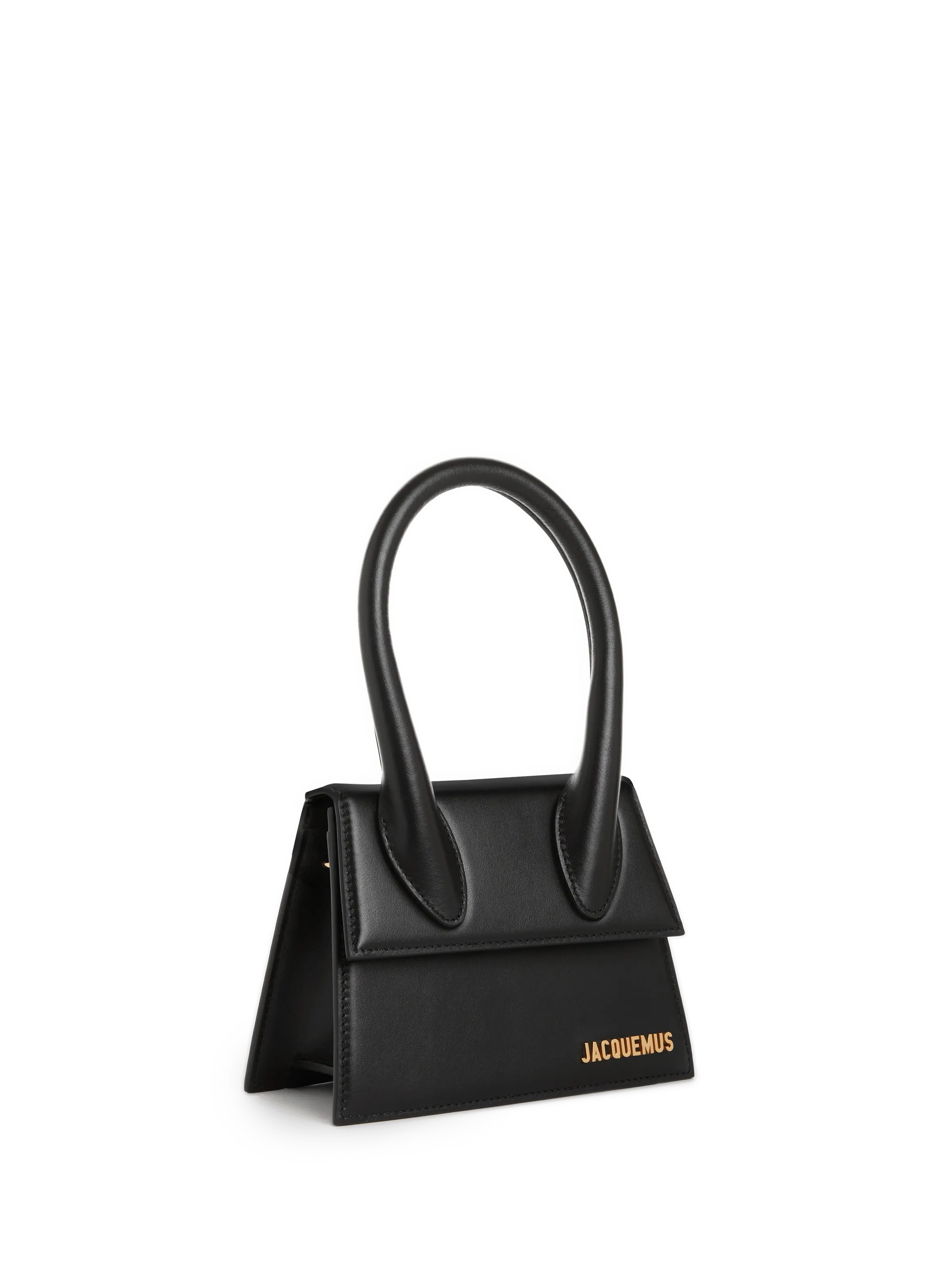 JACQUEMUS  Le Chiquito Moyen leather bag - Black