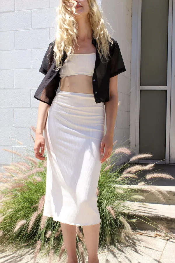 Jen Skirt - Alabaster