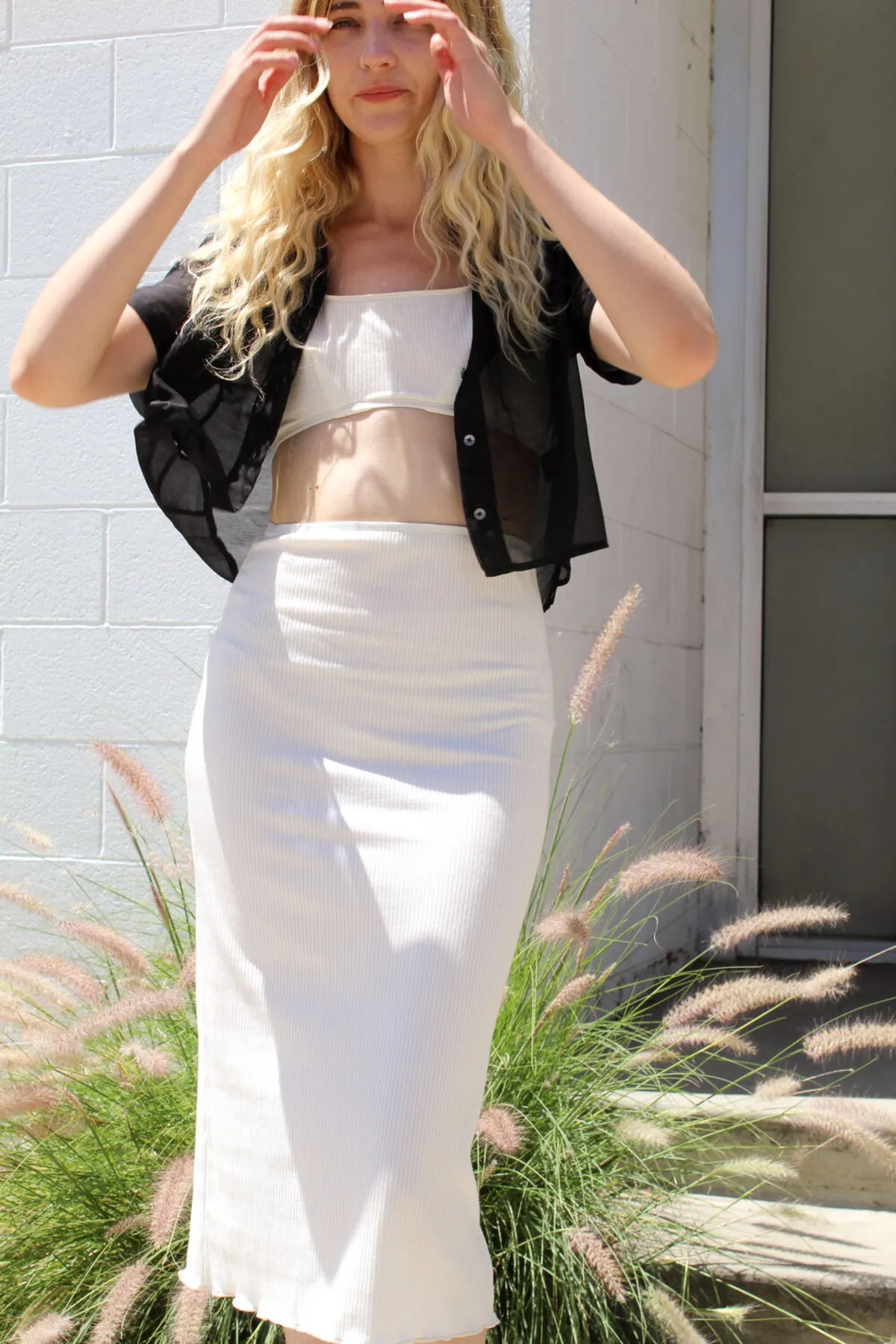 Jen Skirt - Alabaster