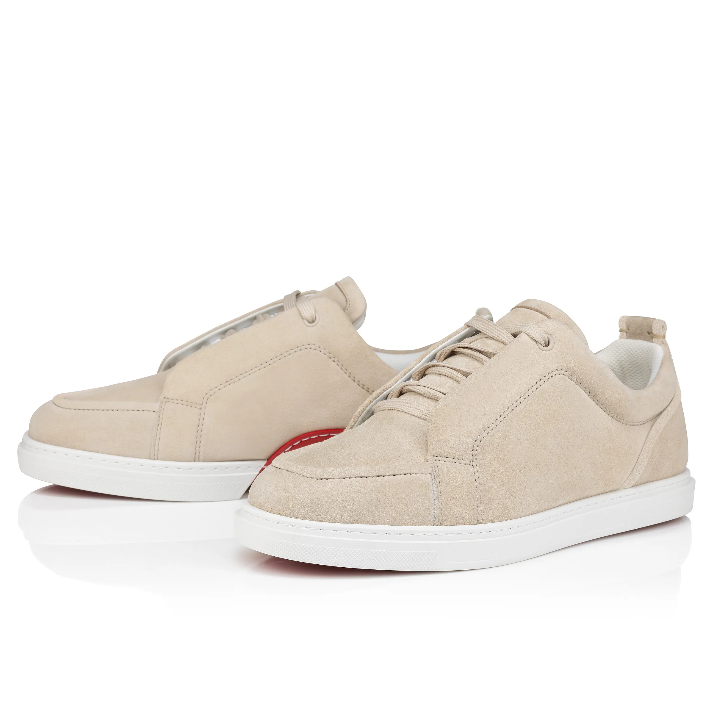 Jimmy Sneakers - Veau velours - Foggy - Men