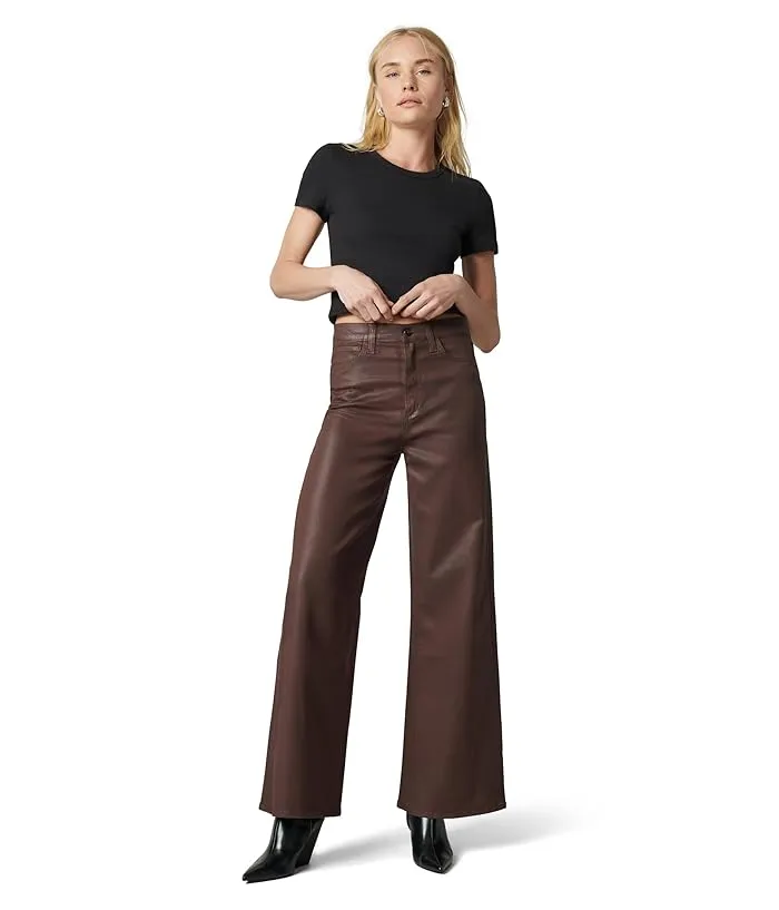 Joe's Jeans Petite The Mia Wide Leg Coated