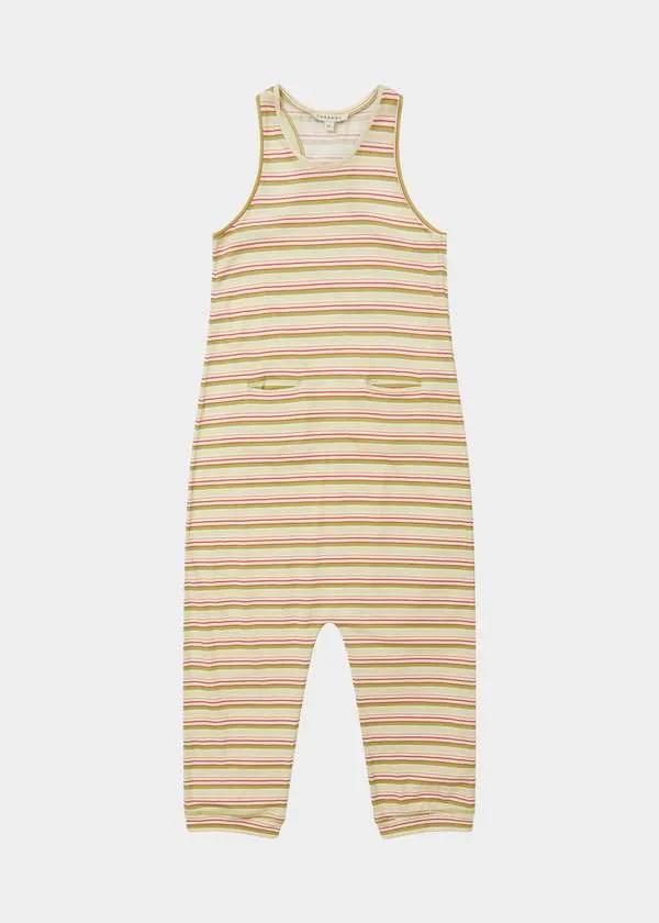 Kids Caramel ELAEIS ROMPER - MULTI STRIPE