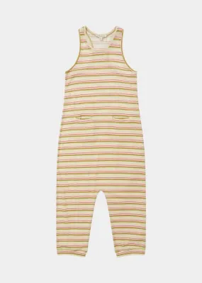 Kids Caramel ELAEIS ROMPER - MULTI STRIPE