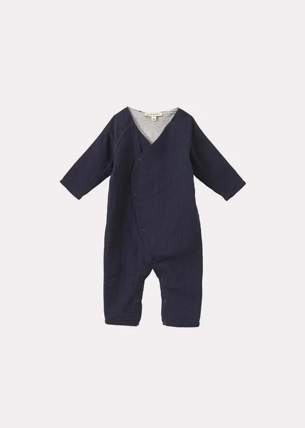 Kids Caramel ZUCCHINI BABY ROMPER - NAVY