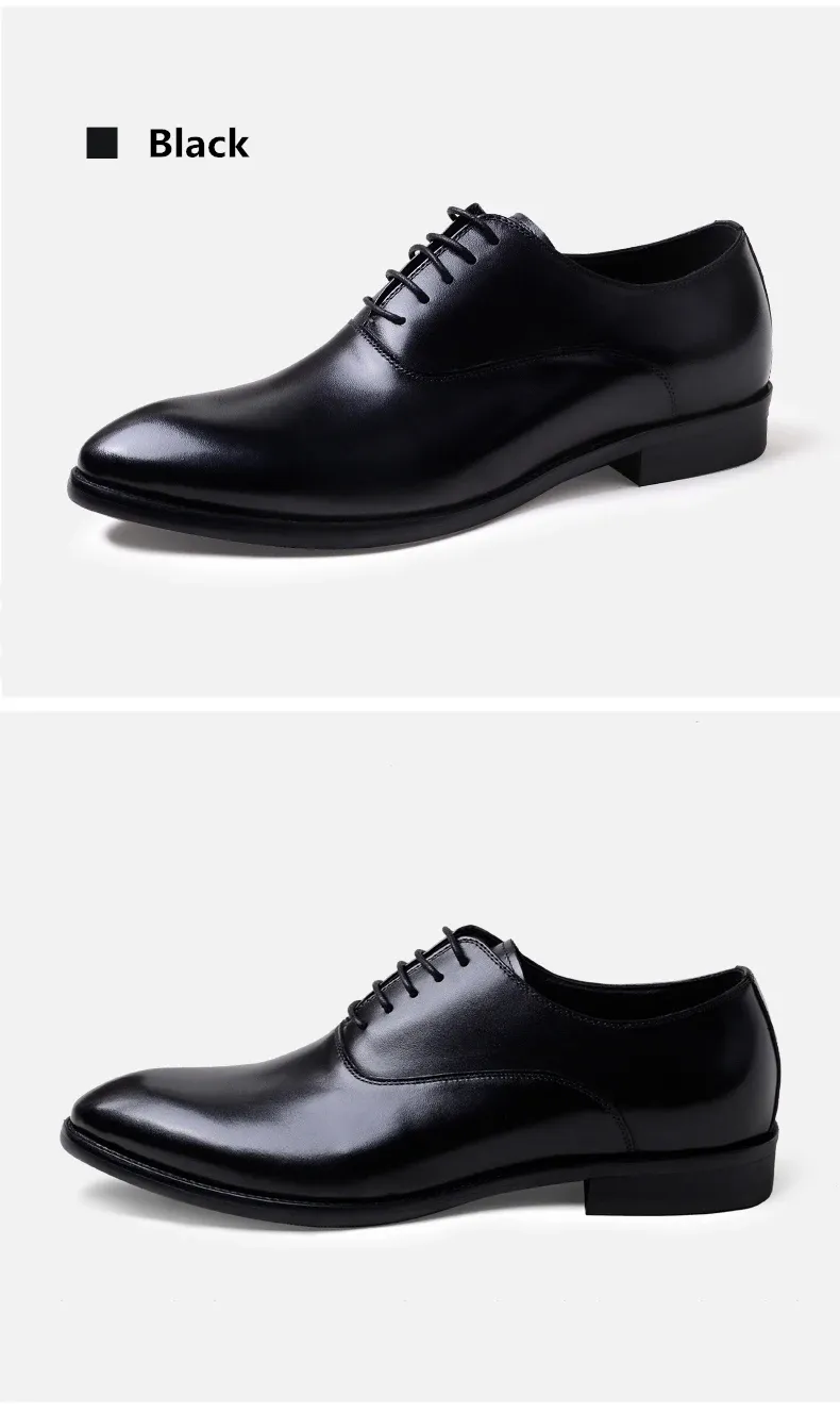 La Finezza - Italian Style Genuine Leather Oxford Dress Shoes (Best seller)