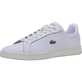 Lacoste Men's Carnaby-BL21-1 Sneakers Lace Up Low Top Black/White Sz. 10.5