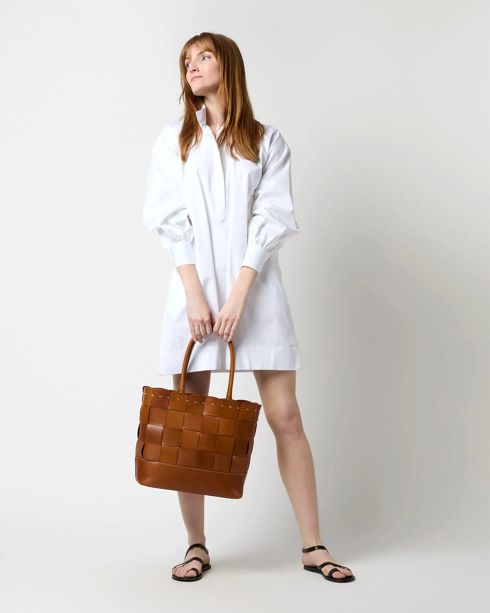 Large Jane Bag in English Tan Leather