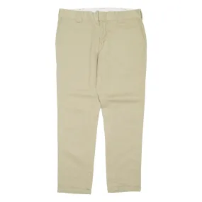 LEVI'S Slim Fit Chino Mens Trousers Beige Slim Tapered W34 L32