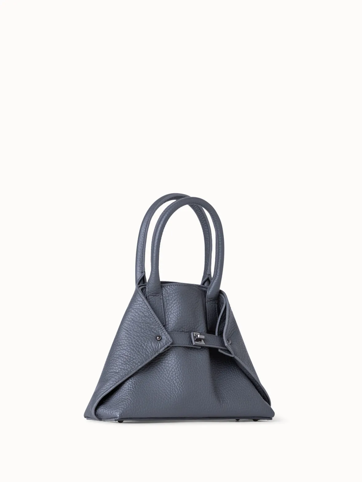 Little Ai Top Handle Bag in Leather