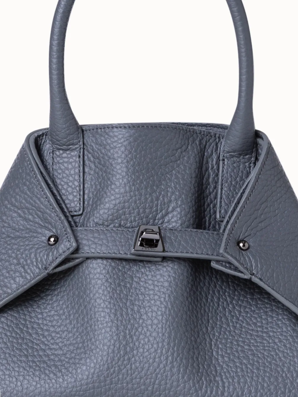 Little Ai Top Handle Bag in Leather