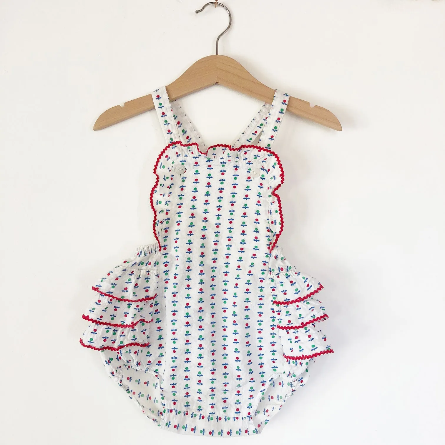 Little Frill Print Romper size 6-9 months