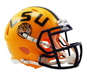 LSU Tigers Riddell Speed Mini Helmet