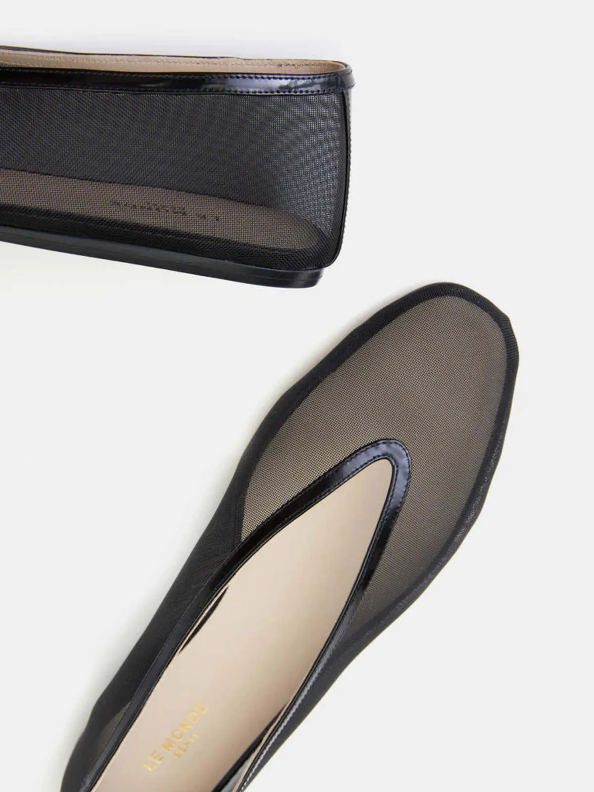 Luna Slipper - Black Mesh