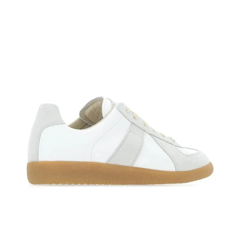     Maison Margiela   Calfskin Replica Retro German Training Sneakers