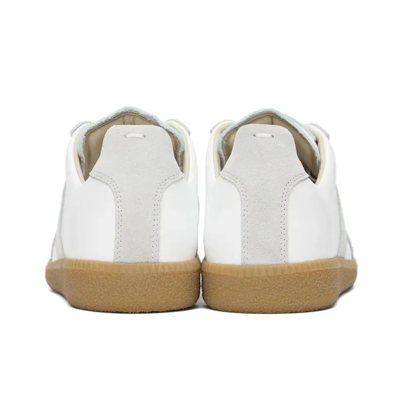     Maison Margiela   Calfskin Replica Retro German Training Sneakers