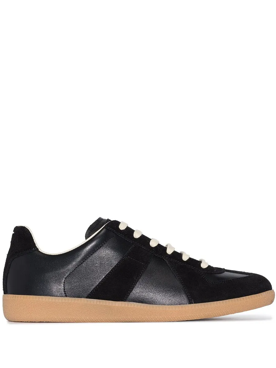 Maison Margiela    Maison Margiela Replica Leather Sneakers