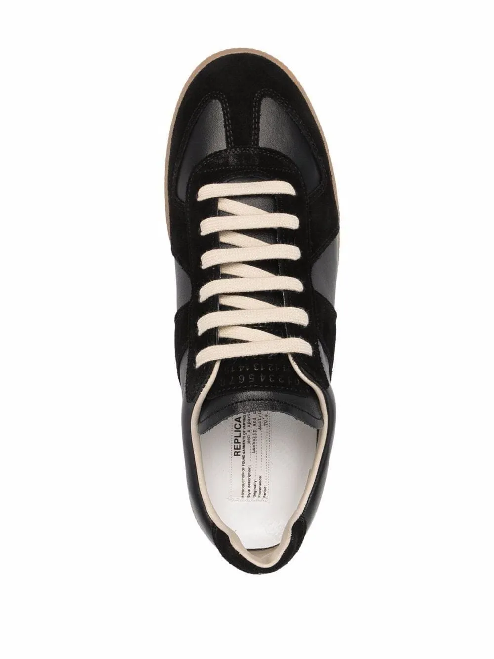 Maison Margiela    Maison Margiela Replica Leather Sneakers