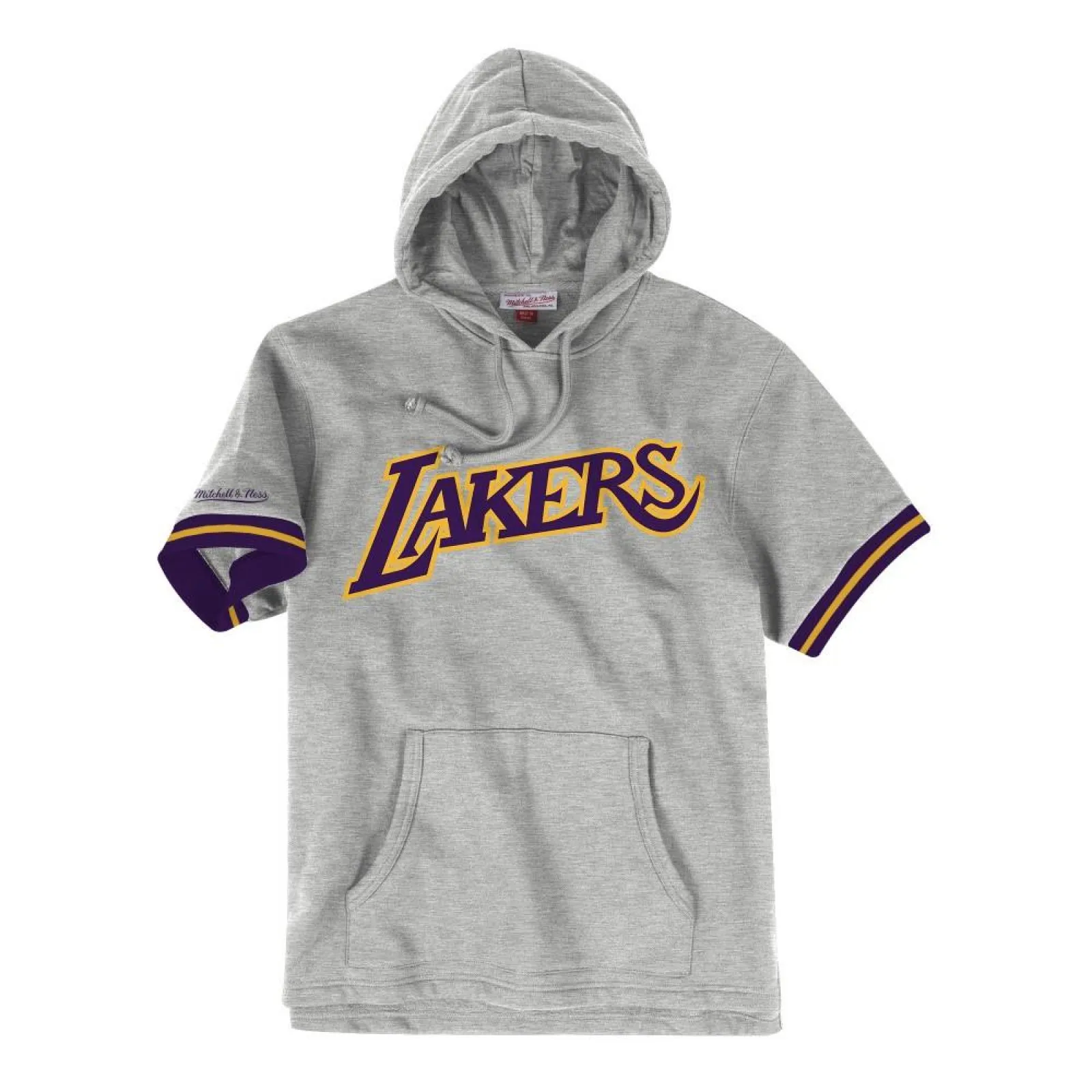 M&N Short Sleeve Los Angeles Lakers Hoodie