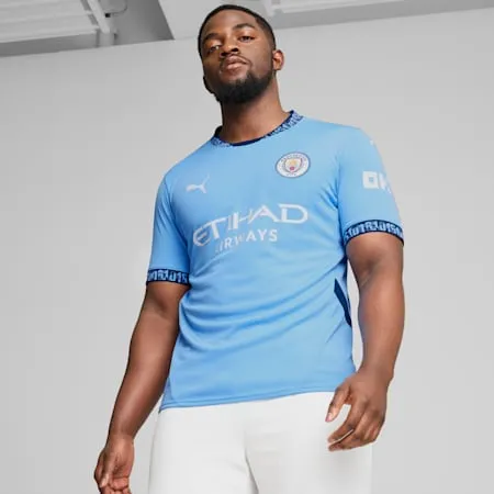 Manchester City 24/25 Home Jersey Men | Team Light Blue-Marine Blue | PUMA Shop All Puma | PUMA 