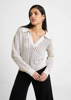 Manda Pointelle Shirt Jumper