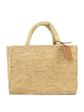 Manebi    Manebi Raffia Sunset Net Large Handbag