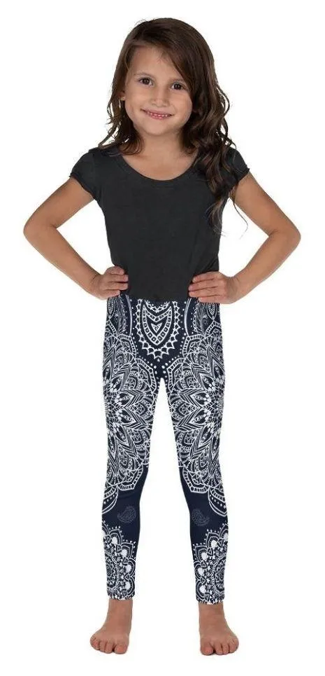 Mantra Kid's Leggings Navy Blue